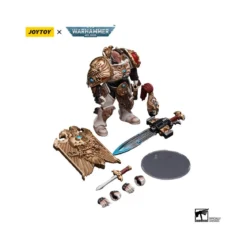 JoyToy Space Marines - Adeptus Custodes Solar Watch - Custodian Guard with Sentinel Blade and Praesidium Shield 1/18