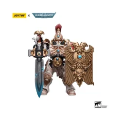 JoyToy Space Marines - Adeptus Custodes Solar Watch - Custodian Guard with Sentinel Blade and Praesidium Shield 1/18