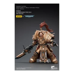 JoyToy Space Marines - Adeptus Custodes Shield-Captain in Allarus Terminator Armour Hydon Seronis 1/18 - Warhammer 40K