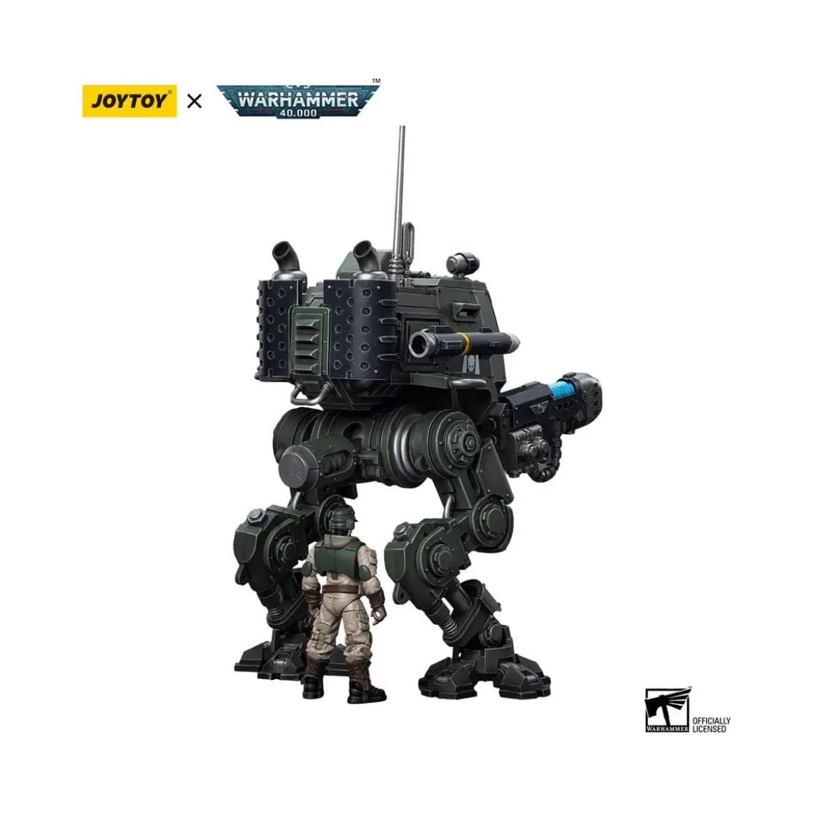 JoyToy Space Marines - Astra Militarum - Cadian Armoured Sentinel 1/18 - Warhammer 40K