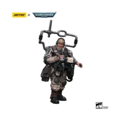 JoyToy Space Marines - Astra Militarum - Astra Militarum Cadian Command Squad Veteran with Master Vox 1/18 - Warhammer 40K