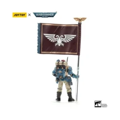 JoyToy Space Marines - Astra Militarum Tempestus - Scions Squad 55Th Kappic Eagles Banner Bearer 1/18 - Warhammer 40K