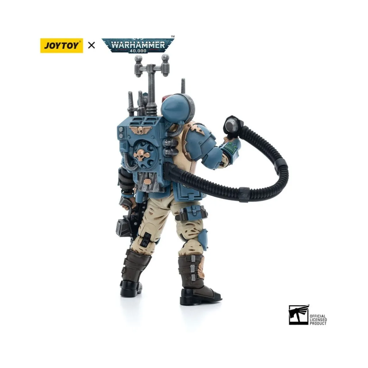 JoyToy Space Marines - Astra Militarum Tempestus - Scions Squad 55Th Kappic Eagles Vox Operator 1/18 - Warhammer 40K