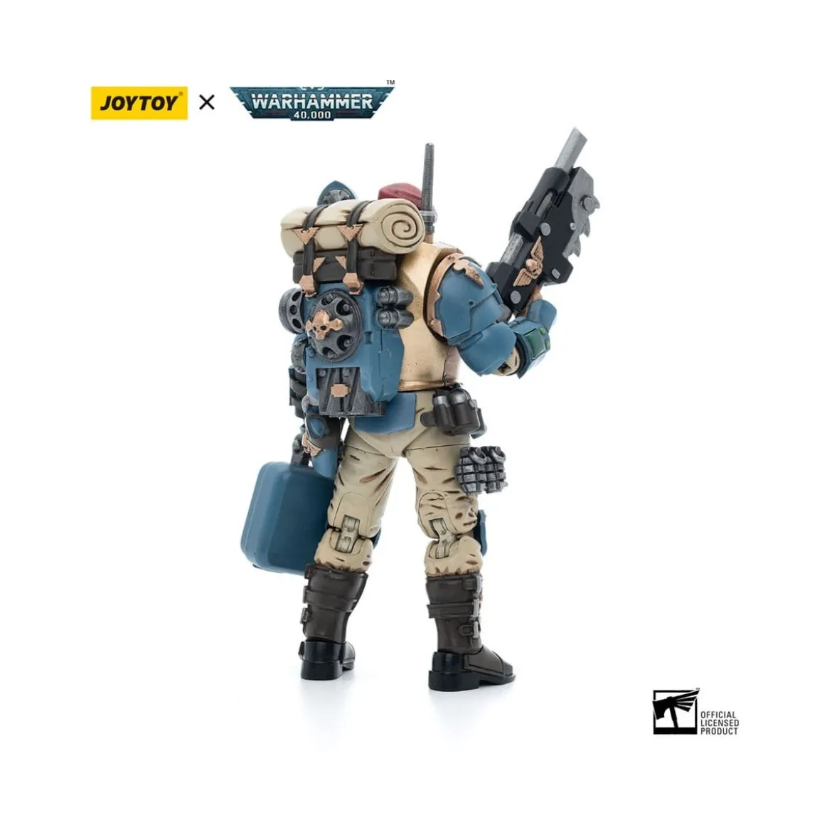 JoyToy Space Marines - Astra Militarum Tempestus - Scions Squad 55Th Kappic Eagles Medic 1/18 - Warhammer 40K