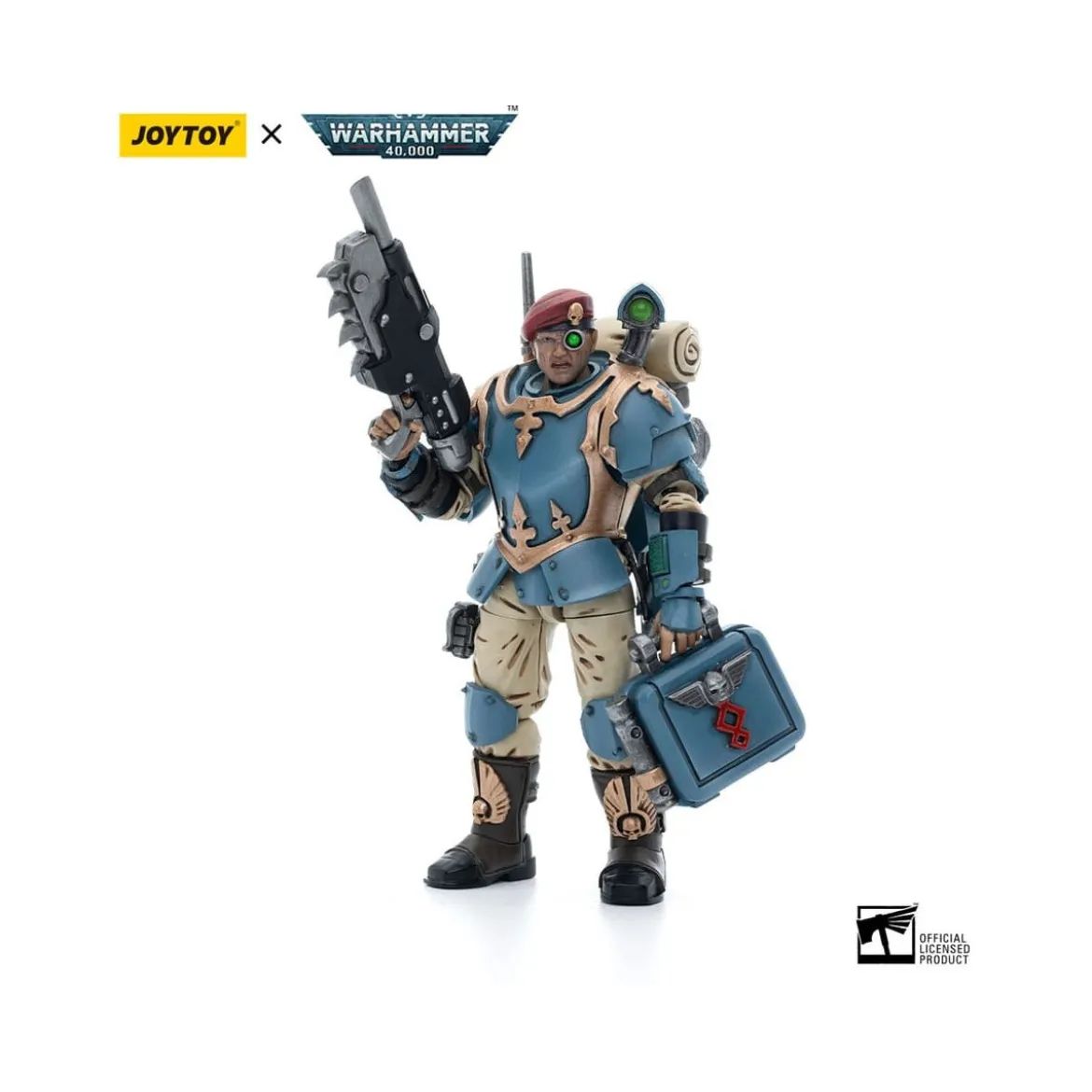 JoyToy Space Marines - Astra Militarum Tempestus - Scions Squad 55Th Kappic Eagles Medic 1/18 - Warhammer 40K