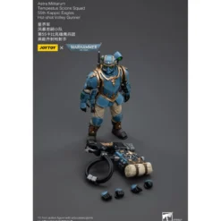 JoyToy Space Marines - Astra Militarum Tempestus - Scions Squad 55Th Kappic Eagles Hot-shot Volley Gunner 1/18 - Warhammer 40K