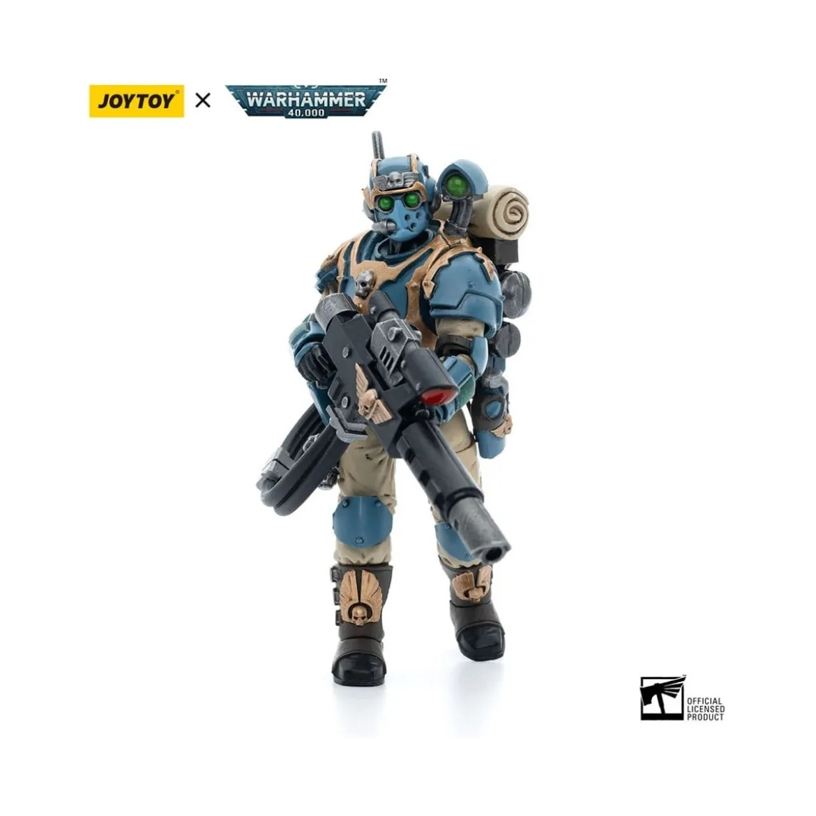 JoyToy Space Marines - Astra Militarum Tempestus - Scions Squad 55Th Kappic Eagles Tempestor Scion 1 1/18 - Warhammer 40K