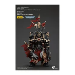 JoyToy Space Marines - Black Legion - Chosen Champion with bolter and power maul 1/18 - Warhammer 40K