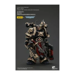 JoyToy Space Marines - Black Legion - Chosen with Combi-melta and chainsword 1/18 - Warhammer 40K