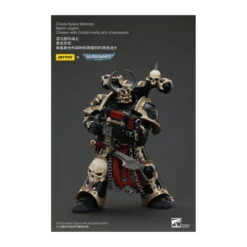JoyToy Space Marines - Black Legion - Chosen with Combi-melta and chainsword 1/18 - Warhammer 40K