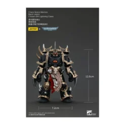 JoyToy Space Marines - Black Legion - Chosen with Lightning Claws 1/18 - Warhammer 40K