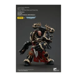 JoyToy Space Marines - Black Legion - Chosen with Bolt Pistol and Power Fist 1/18 - Warhammer 40K