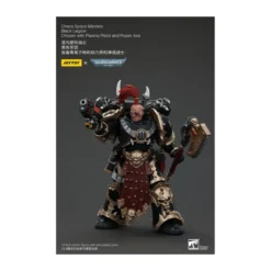 JoyToy Space Marines - Black Legion - Chosen with Plasma Pistol and Power Axe 1/18 - Warhammer 40K
