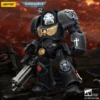 JoyToy Space Marines - Black Templars - Terminator 3 with Power Fist and Assault Cannon 1/18 - Warhammer 40K