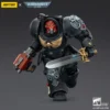 JoyToy Space Marines - Black Templars -Terminator 1 with Power Sword and Storm Bolter 1/18 - Warhammer 40K
