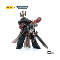 JoyToy Space Marines - Black Templars - Sword Brethren Brother Lombast 1/18 - Warhammer 40K