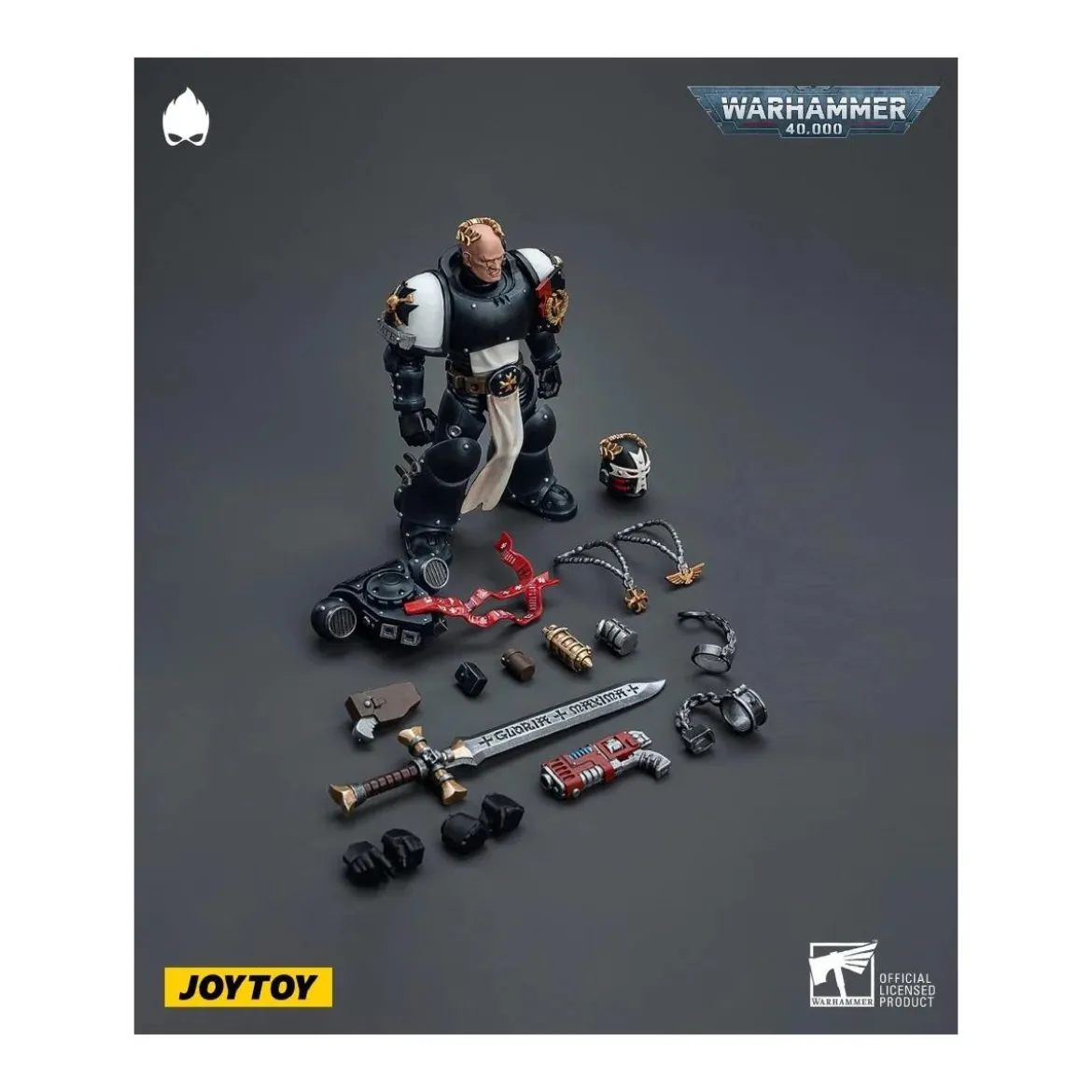 JoyToy Space Marines - Black Templar - The Emperors Champion Bayard's Revenge 1/18 - Warhammer 40K