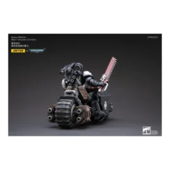 JoyToy Space Marines - Black Templar - Outrider Bike 1/18 - Warhammer 40K