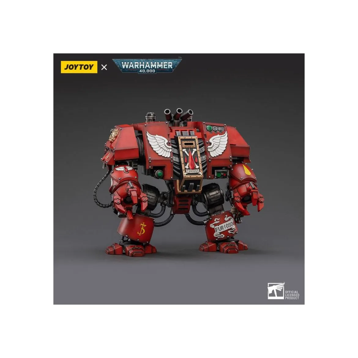 JoyToy Space Marines - Blood Angels - Furioso Dreadnought Brother Samel 1/18 - Warhammer 40K
