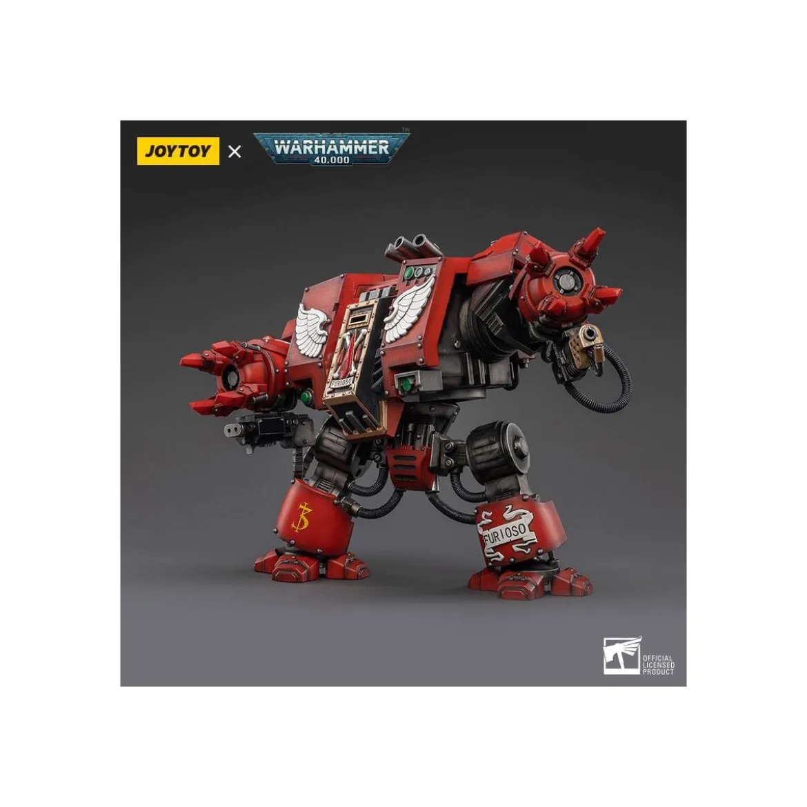 JoyToy Space Marines - Blood Angels - Furioso Dreadnought Brother Samel 1/18 - Warhammer 40K