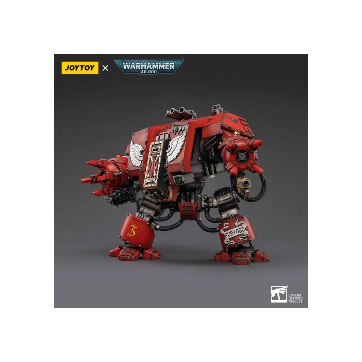 JoyToy Space Marines - Blood Angels - Furioso Dreadnought Brother Samel 1/18 - Warhammer 40K