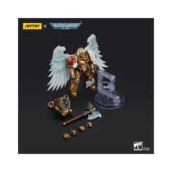JoyToy Space Marines - Blood Angels Sanguinary Guard - Sanguinary Guard with Encarmine Axe and Inferno Bolter 1/18