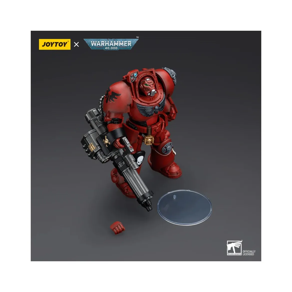 JoyToy Space Marines - Blood Angels Terminator Squad - Terminator with Assault Canon 1/18 - Warhammer 40K