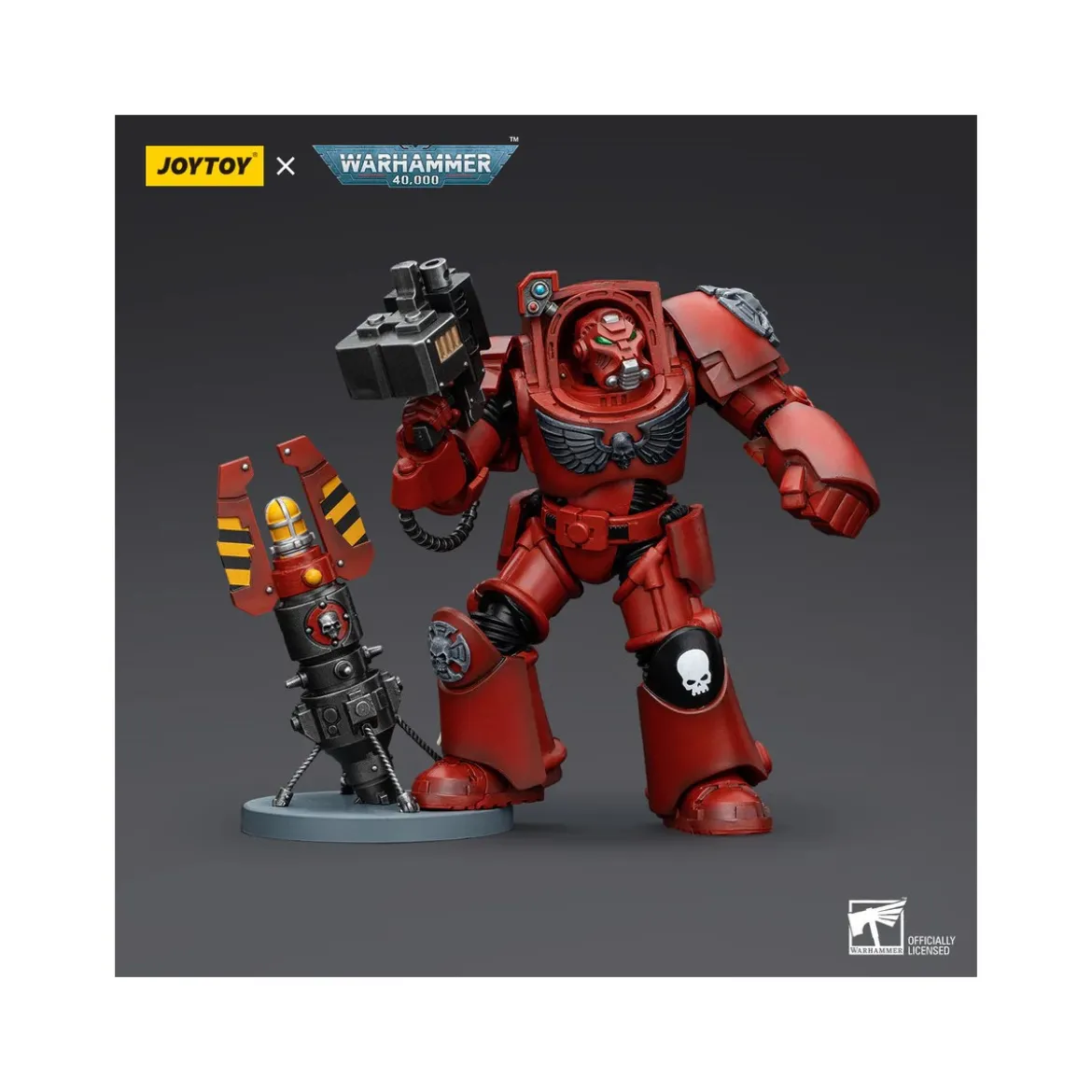 JoyToy Space Marines - Blood Angels Terminator Squad - Terminator with Teleport Homer 1/18 - Warhammer 40K