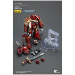 JoyToy Space Marines - Blood Angels Captain With Jump Pack - 1/18 - Warhammer 40K