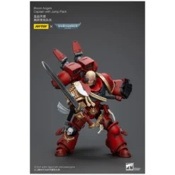 JoyToy Space Marines - Blood Angels Captain With Jump Pack - 1/18 - Warhammer 40K