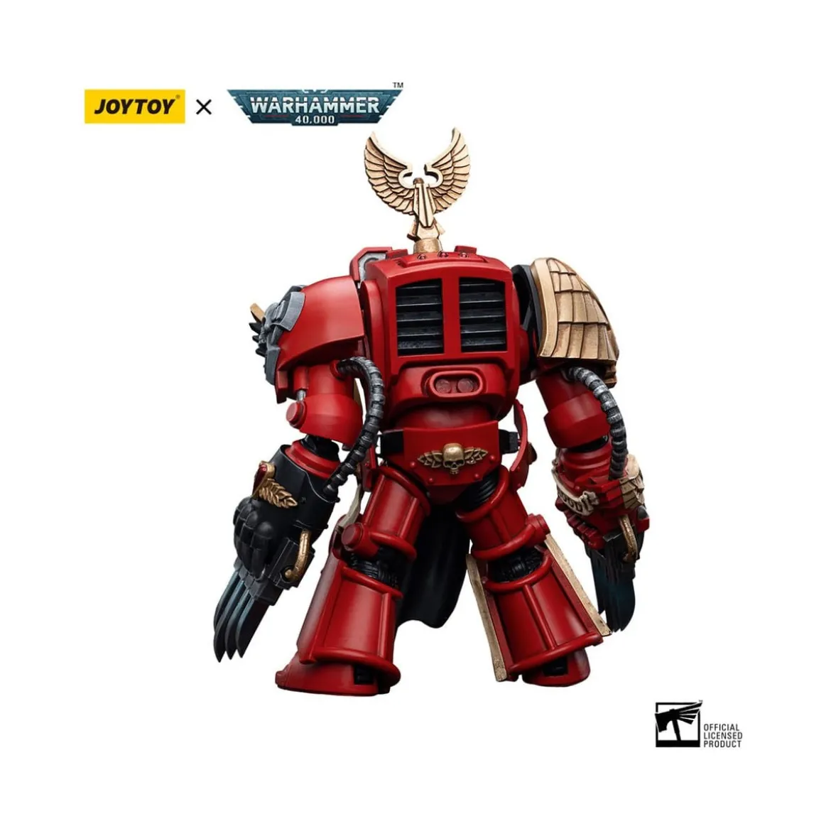 JoyToy Space Marines - Blood Angels - Assault Terminators Sergeant Santoro 1/18 - Warhammer 40K
