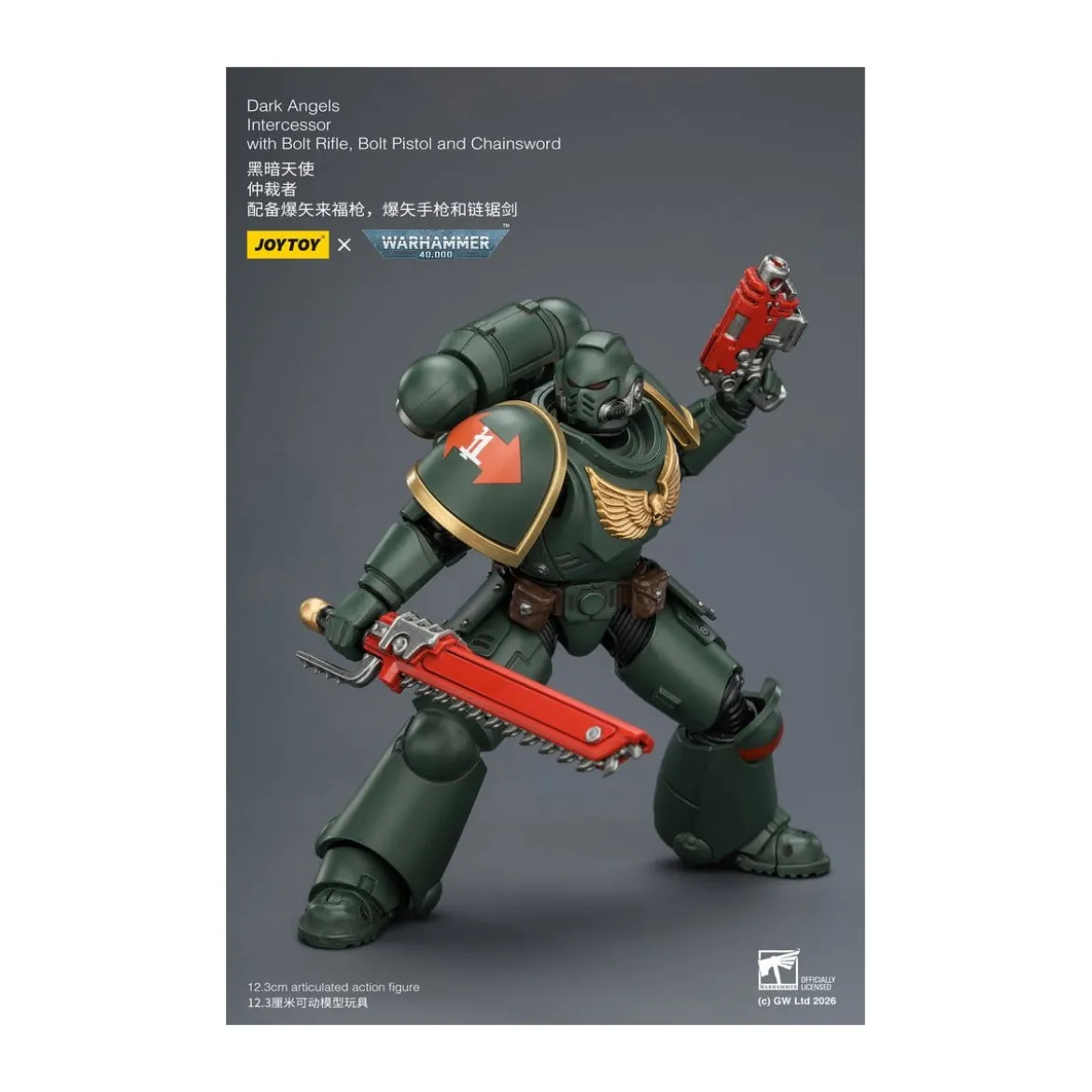 JoyToy Space Marines - Dark Angels - Intercessors 1/18 - Warhammer 40K