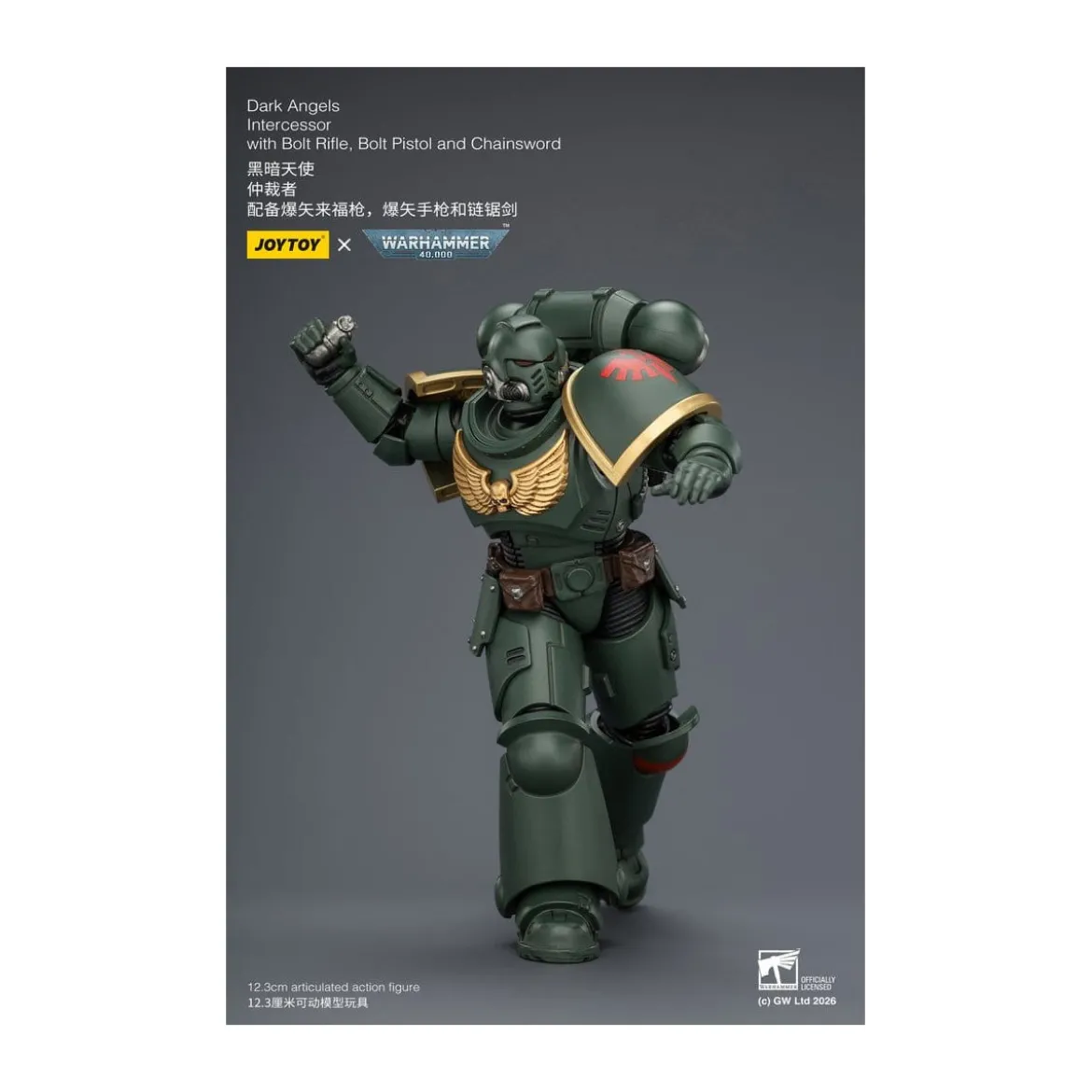 JoyToy Space Marines - Dark Angels - Intercessors 1/18 - Warhammer 40K