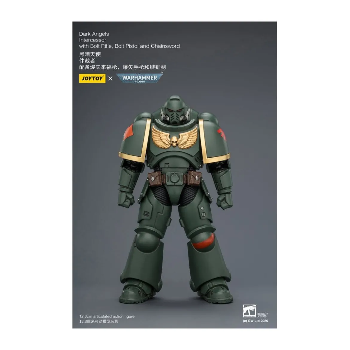 JoyToy Space Marines - Dark Angels - Intercessors 1/18 - Warhammer 40K