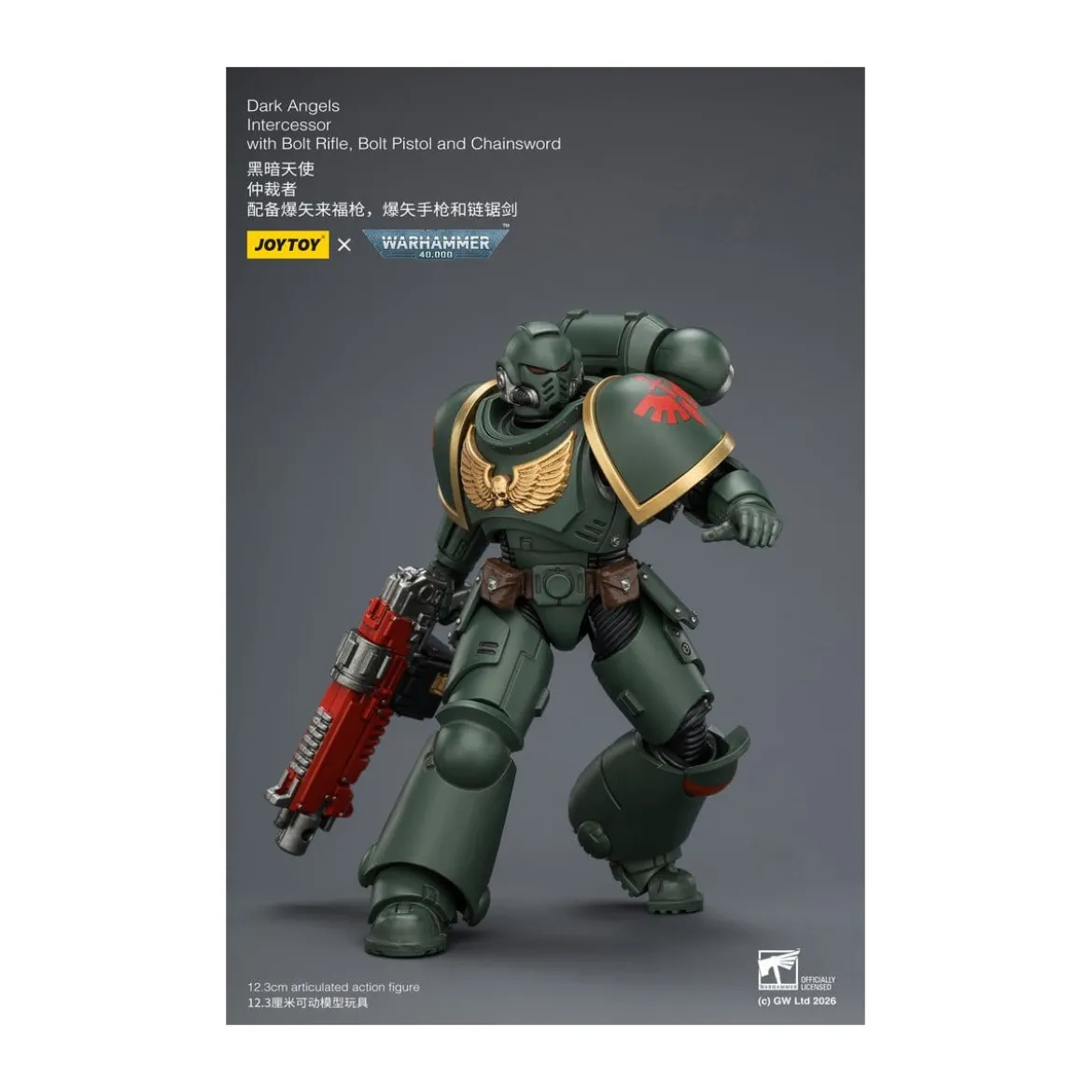 JoyToy Space Marines - Dark Angels - Intercessors 1/18 - Warhammer 40K