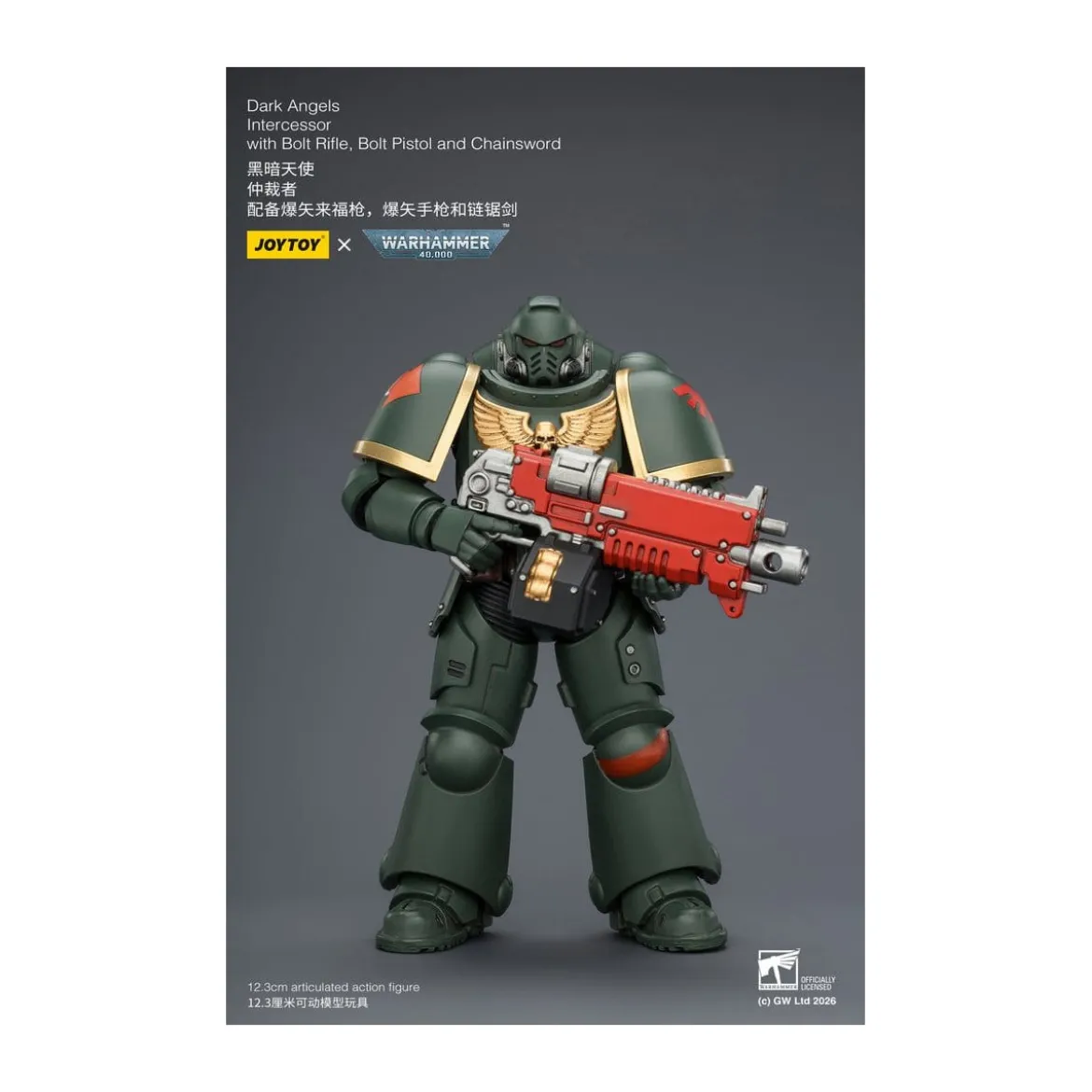 JoyToy Space Marines - Dark Angels - Intercessors 1/18 - Warhammer 40K