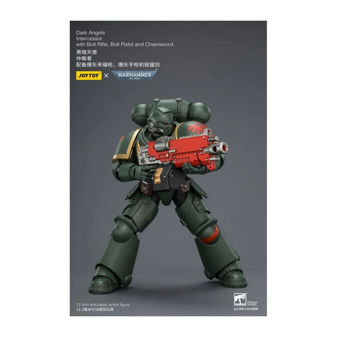 JoyToy Space Marines - Dark Angels - Intercessors 1/18 - Warhammer 40K