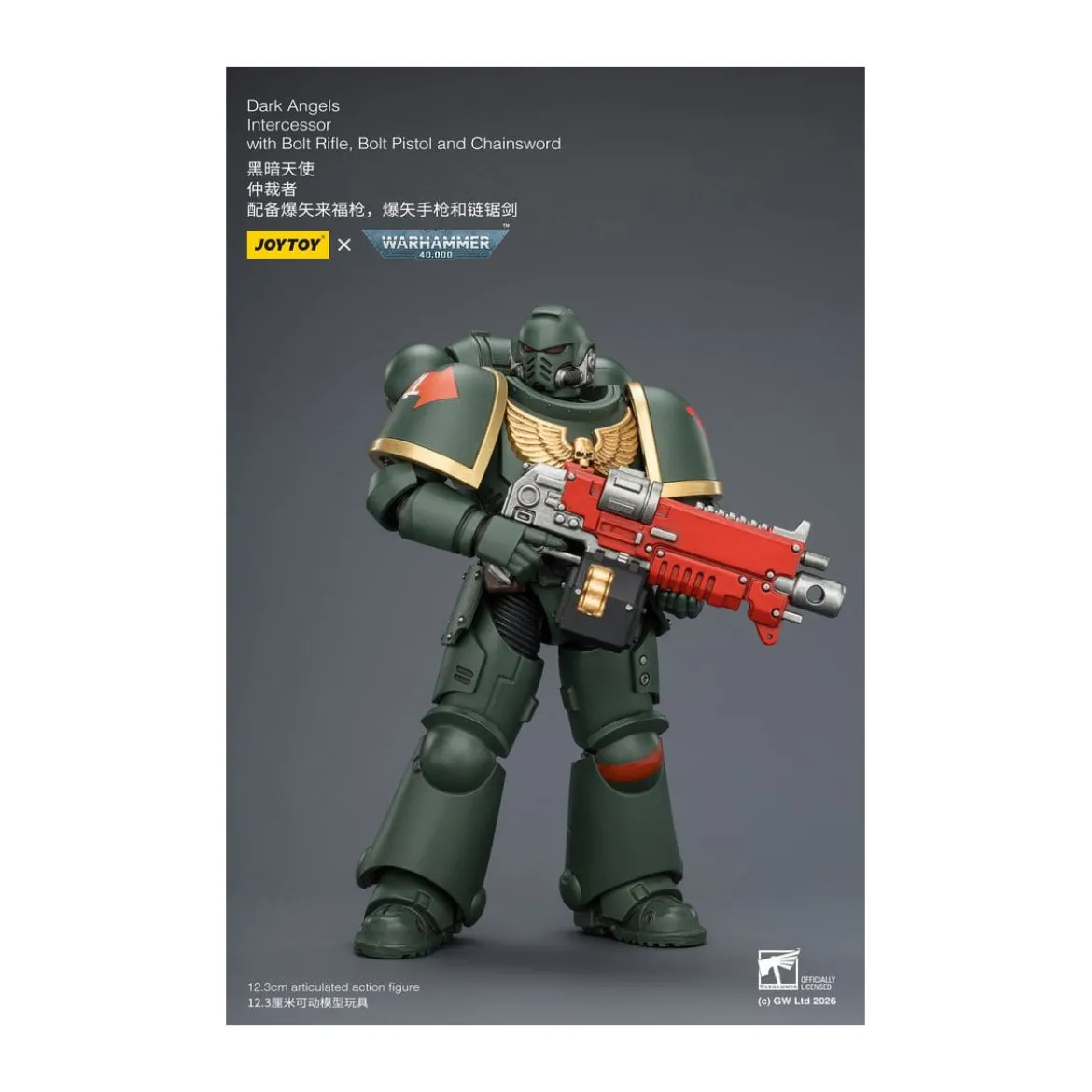 JoyToy Space Marines - Dark Angels - Intercessors 1/18 - Warhammer 40K