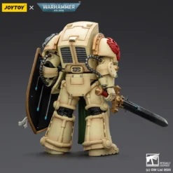 JoyToy Space Marines - Dark Angels - Deathwing Knight with Power Sword Storm and Shield 1/18 - Warhammer 40k