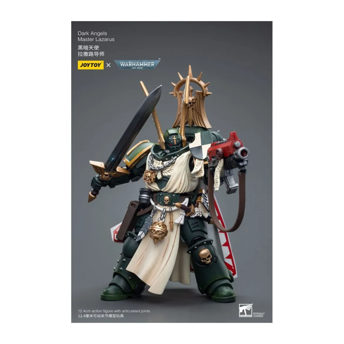 JoyToy Space Marines - Dark Angels - Dark Angels Master Lazarus 1/18 - Warhammer 40K