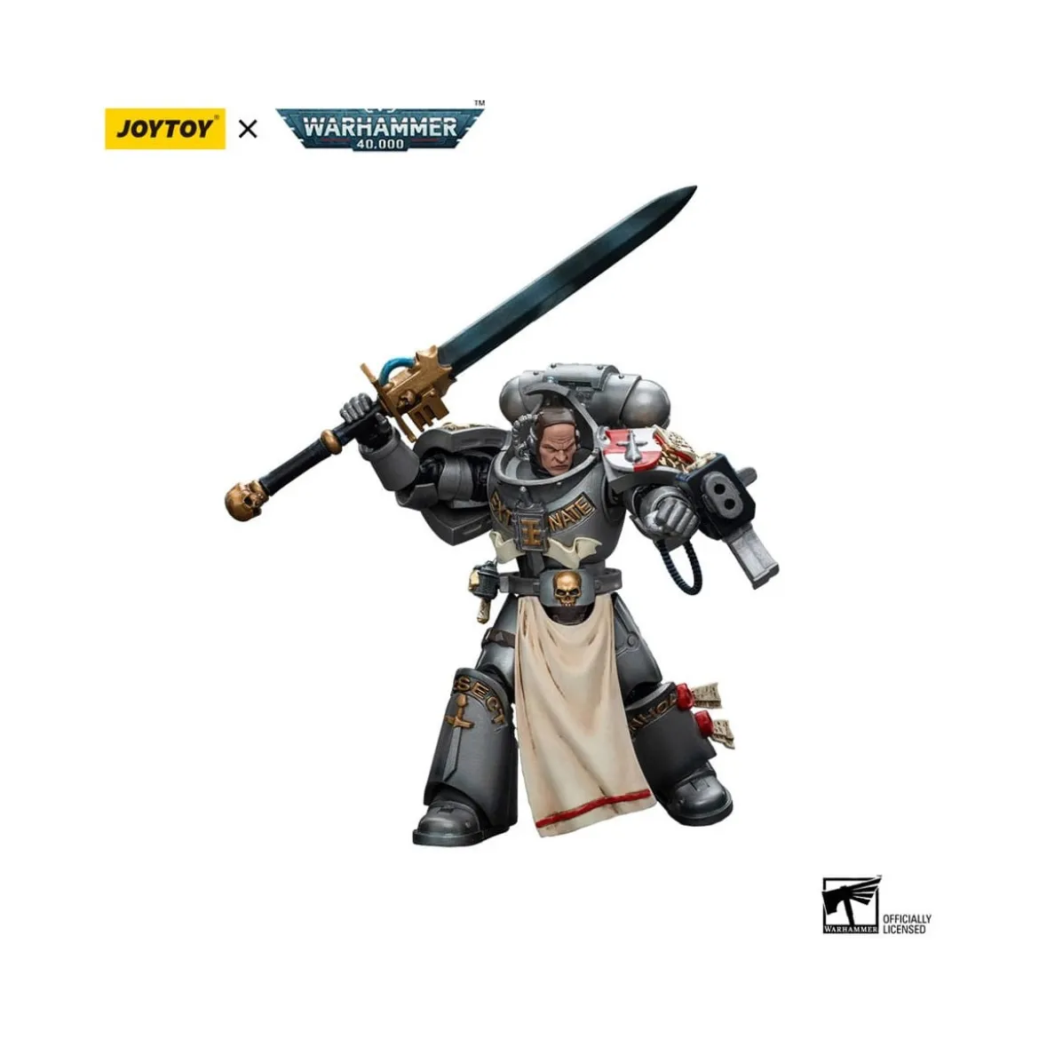 JoyToy Space marines - Grey Knights - Strike Squad Justicar 1/18 - Warhammer 40K