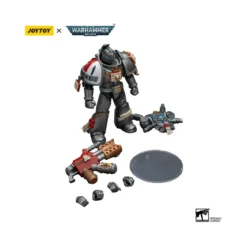 JoyToy Space marines - Grey Knights - Interceptor Squad Interceptor with Incinerator 1/18 - Warhammer 40K