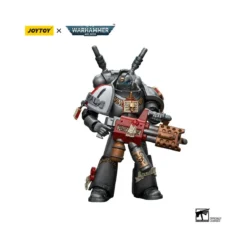 JoyToy Space marines - Grey Knights - Interceptor Squad Interceptor with Incinerator 1/18 - Warhammer 40K