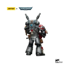 JoyToy Space marines - Grey Knights - Interceptor Squad Interceptor with Incinerator 1/18 - Warhammer 40K