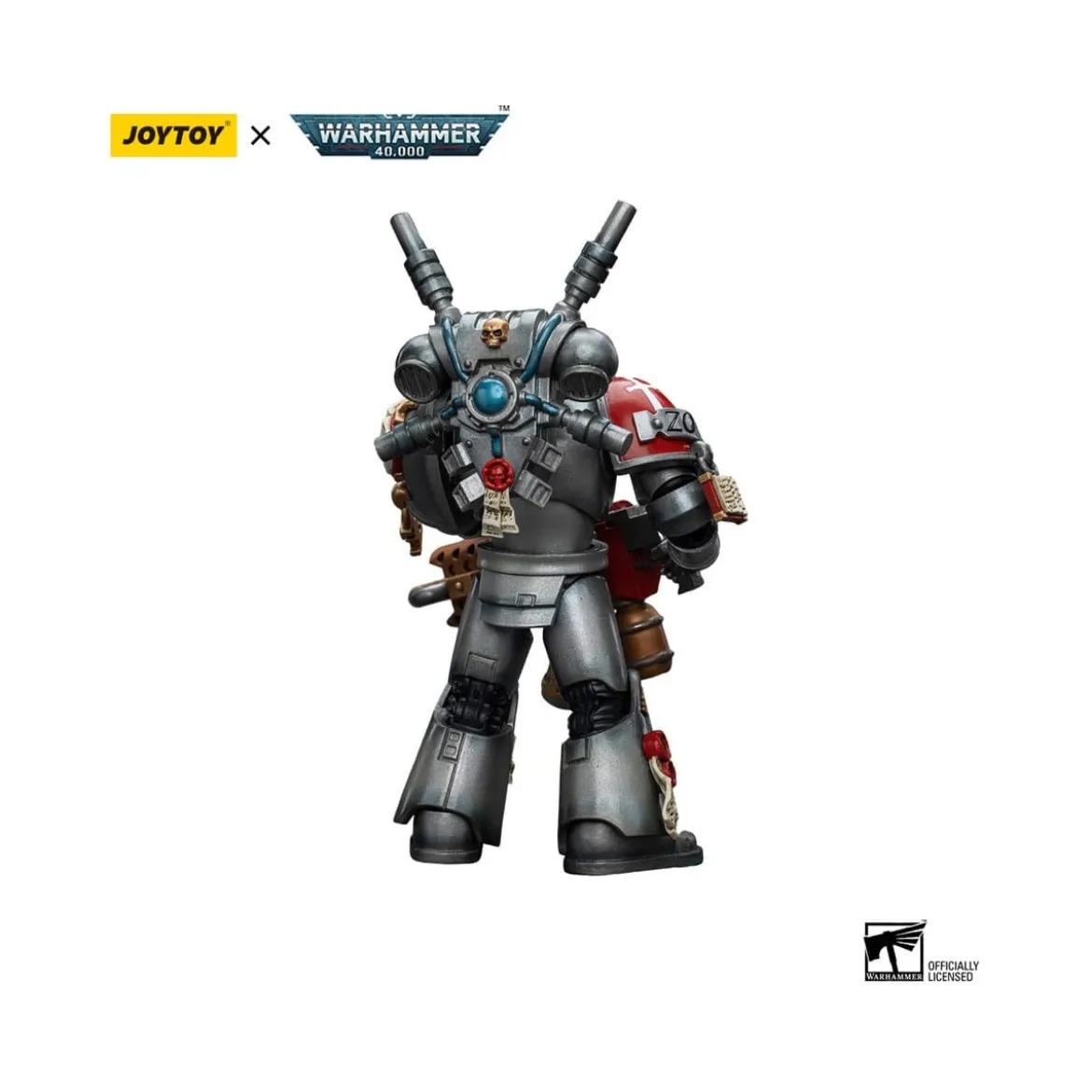 JoyToy Space marines - Grey Knights - Interceptor Squad Interceptor with Incinerator 1/18 - Warhammer 40K