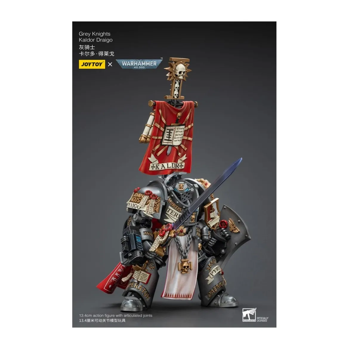 JoyToy Space marines - Grey Knights - Terminator Kaldor Draigo 1/18 - Warhammer 40K