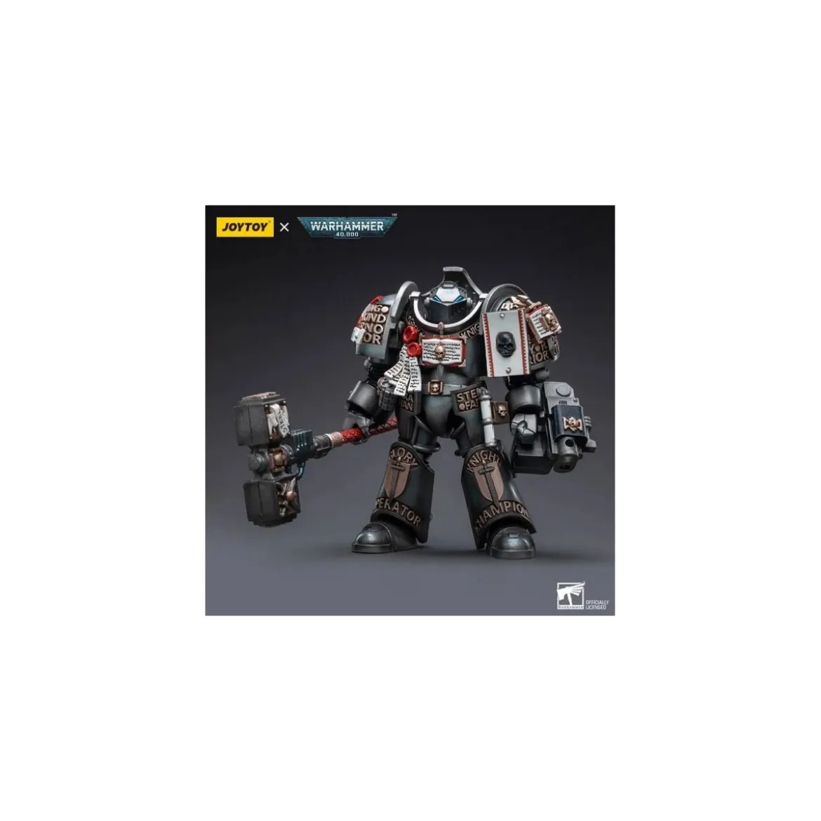 JoyToy Space marines - Grey Knights - Nemesis Dreadknight with Grey Knight 1/18 - Warhammer 40K