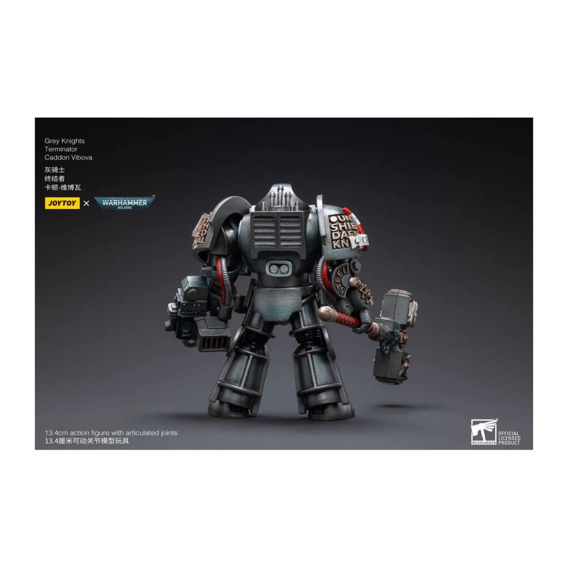 JoyToy Space marines - Grey Knights - Terminator Caddon Vibova 1/18 - Warhammer 40K