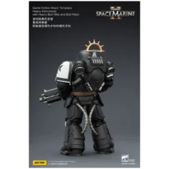 JoyToy - Space Marines II - Black Templars - Heavy Intercessor with Heavy Bolt Rifle and Bolt Pistol 1/18