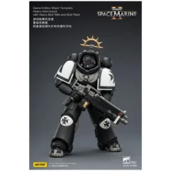 JoyToy - Space Marines II - Black Templars - Heavy Intercessor with Heavy Bolt Rifle and Bolt Pistol 1/18